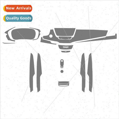 适用20 Cadillac XT6 interior protection film TPU transparent