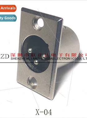 XLR male XLR XLR XLR microphone socket X-04 3 pole male XLR