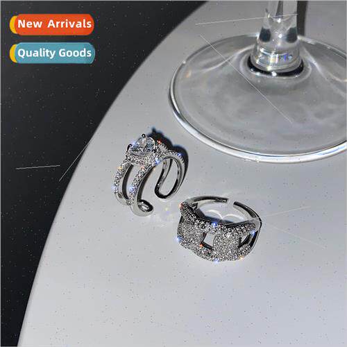 Love ring female fashion ins opening niche female index fing