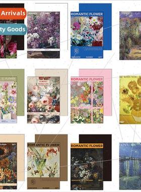 Oil Painting Ambiance Paper Vintage Art Paper Pictorial Kraf