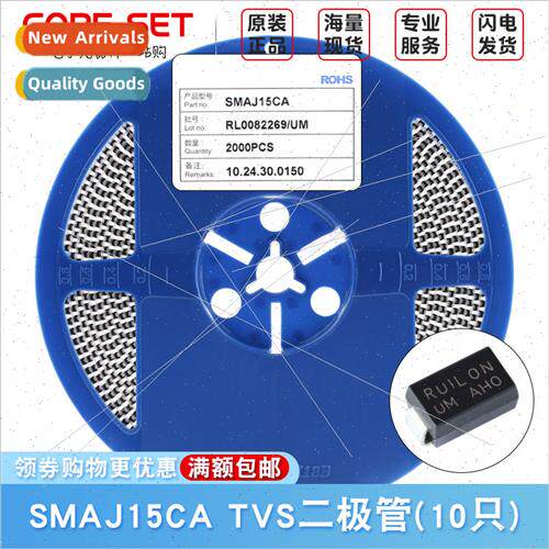 SMD SMAJ15CA DO-214AC 15V/Bi-directional TVS Transient Suppr