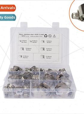 201 Stainless american hose bring clamp 50pcs box american h