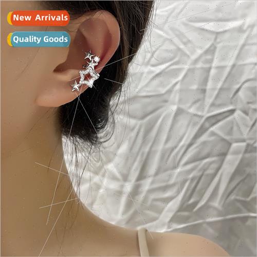 Full star ear bone clip premium feeling ear hanging delicate