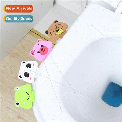 Cute cartoon toilet accessories flip lid lifter creative toi