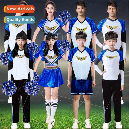 New children and adults male and female cheerleaders cheerle