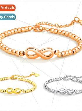 Europe Fashion Hipster Bracelet Classic Infiny 8 Tanium Stee