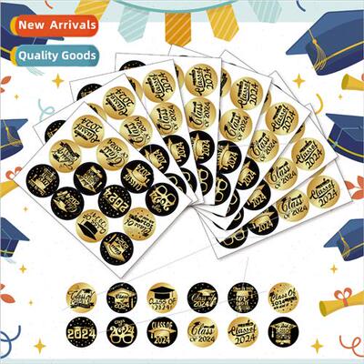 XH004 Round 2024 Graduation  Party Baking Decoration  Envelo