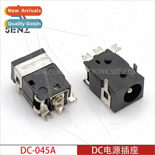 DC Power Socket DC-045A Front Pin Rear Chip DC Chip Female 3