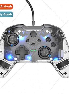 New XBOX ONE Wired Gamepad Transparent Cool Colorful ghts PC