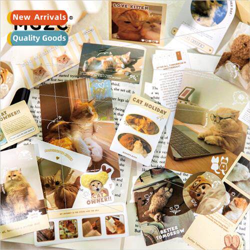 Pet holiday sticker pack Korea cute cartoon animal handbook