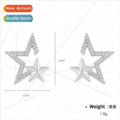 Model 2023 Summer Pentagram Left Right de Symmetrical Zircon