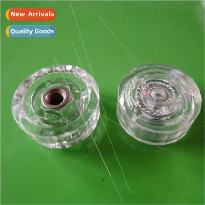 Acrylic Nut Rubber Head Round Nut Transparent Crystal Nut Bl