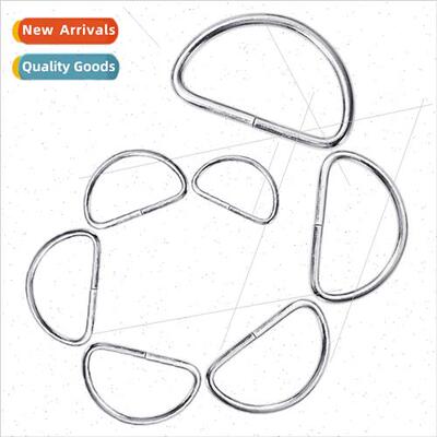 Metal D-ring lver D buckle D-ring Leather luggage hardware a