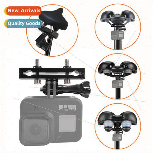 适用gopro hero9 8 7 ant camera aluminum alloy bike clip sadd