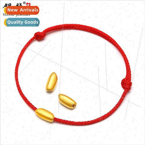 999 gold bracelet gold zodiac rat red rope men women gold ri