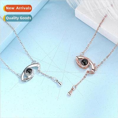 100 Languages Projection 520 Love Memory Necklace Women Coll