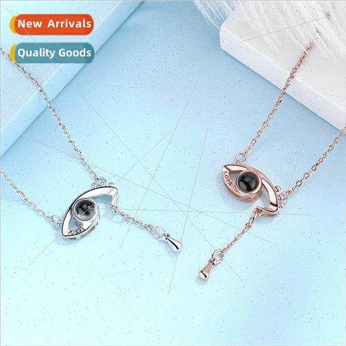 100 Languages Projection 520 Love Memory Necklace Women Coll