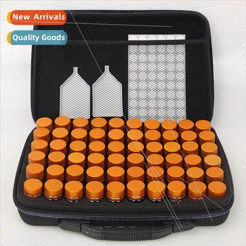 Golden 60 Bottle Storage Bag Round Dispenser Bottle Diamond