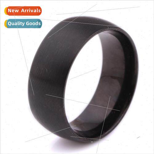 Europe Ins fashion men simple versatile stainless steel ring