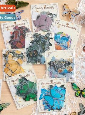 Variety butterfly PVC sticker pack Korea ins butterfly handb