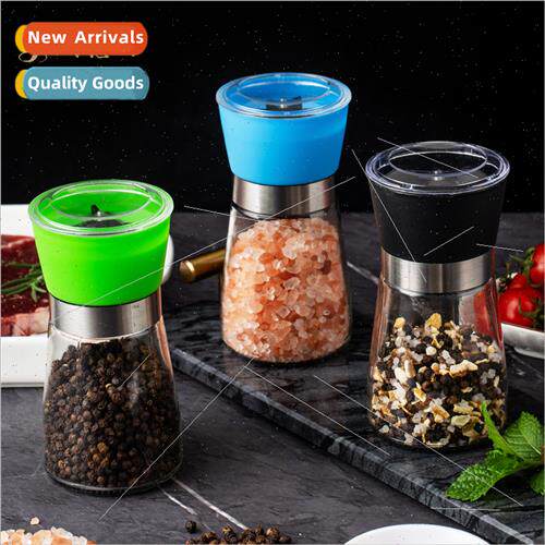 Pepper Grinder Manual Pepper Black Pepper Mill Glass ing Bot