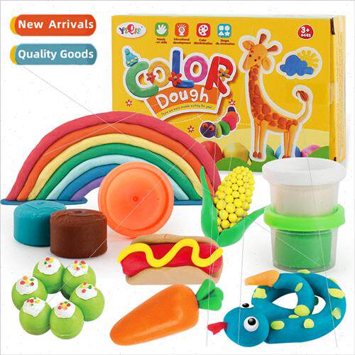 12 colors clay playdough children diy handmade creative clay