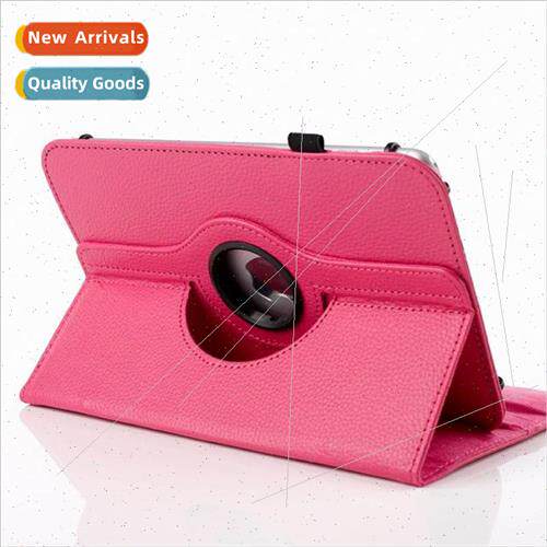 Universal 10 inch tablet case 7 inch 8 inch rotating lychee