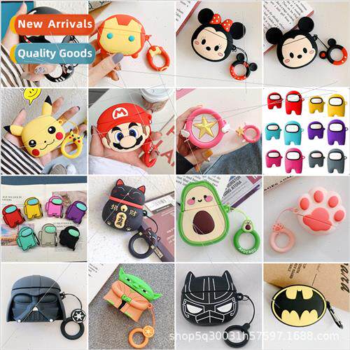 适用headset cover AirPods3 protective cover thickened blueto