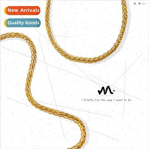 Europe ins new copper material keel chain men women hip-hop