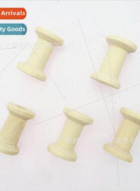 Old Wooden Vintage Spools DIY Winding Spools 5pcs/pkg