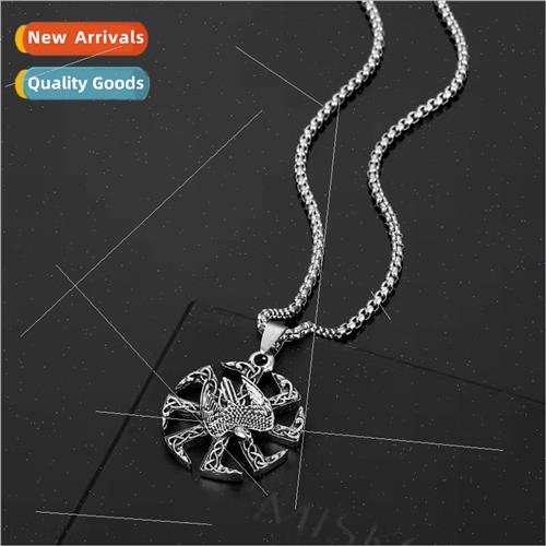 Creative new rotating windmill pendant necklace fashion flyi