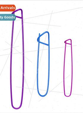 Sweater Marker Buttons Aluminum Colorful Large Pins Anti-sol