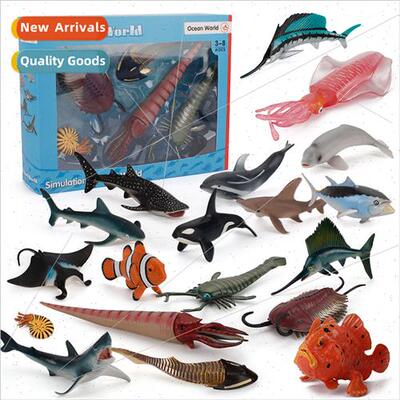 Dolphin Shark Orca Devilfish Sailfish Model Undersea Creatur