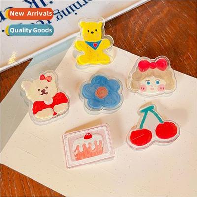 Summer new children hair clips girls hair card Korea cute si