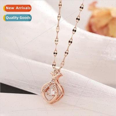 Spir inving wealth blessing money bag necklace women ins col