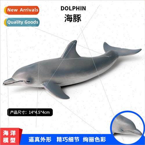 toys simulation marine animals new dolphin model underwater