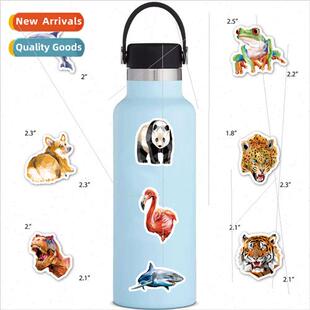 New 50 sheets animal graffi LOW-POLY ART low polygon PVC lug
