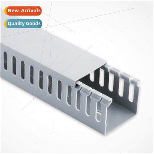 Electrical Wide Wireway Cover lver Gray Posive Material 2m
