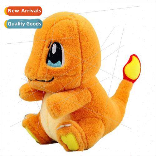 Oversized Fire Dragon Rabb Hair Plush Doll Fire Breathing Dr