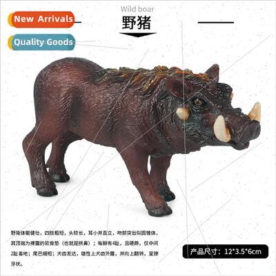 poultry animals wild boar model toys farm boar sow warthog b