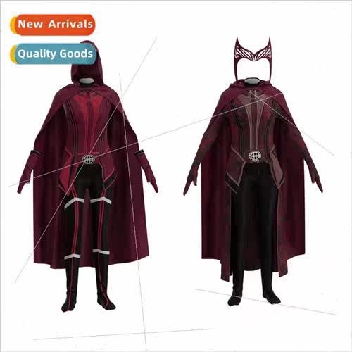 Vendetta Vision Scarlet Wch cosplay costume Vendetta Scarlet