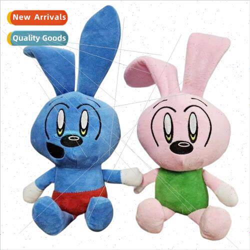 New Riggy Plush blue rabbit doll holiday gift cute plush toy