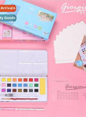 18 Colors 24 Colors Solid Watercolor Paint Set Student Gouac