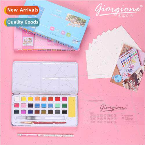 18 Colors 24 Colors Solid Watercolor Paint Set Student Gouac
