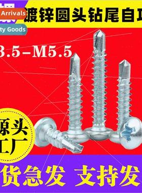 Phillips round head drilling screws self-tapping self-drilli