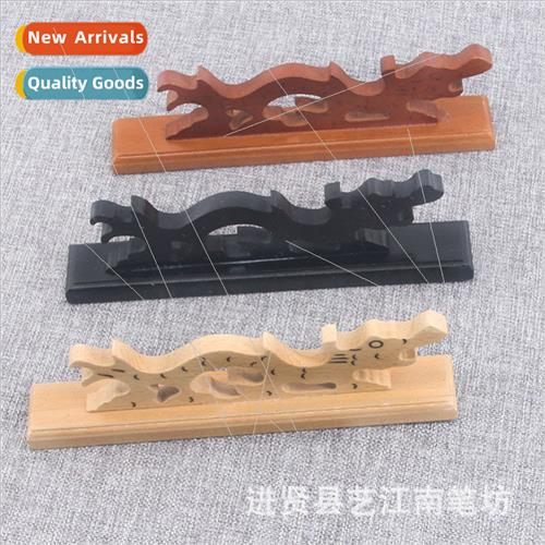 Brush Holder Flying Dragon Dragon Pen Hanging Wooden mahogan