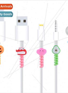 Creative new spiral c Cell phone computer charging cable pro