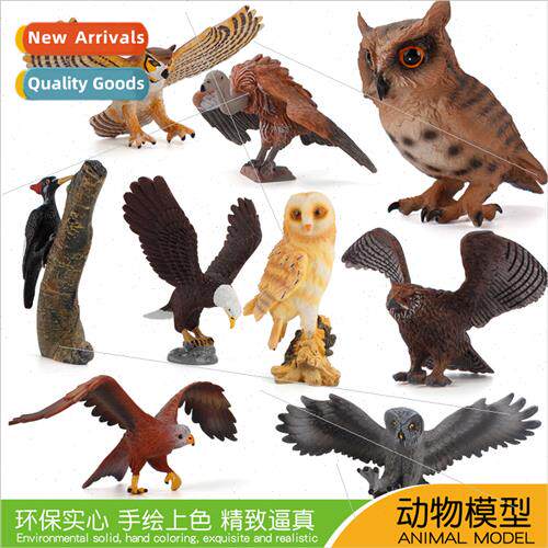 PVC craft simulation owl woodpecker eagle vulture static bir