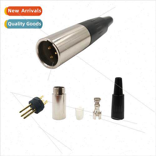 Mini three core XLR male MINI ca small ca plug wireless micr