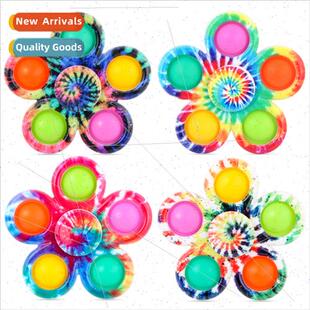 Decompression fingertip finger gyro bubble fun toys UV print